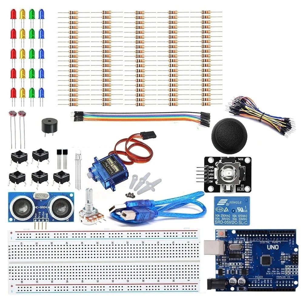Arduino Upgraded Starter Kit With Soldering Accessories - iduino