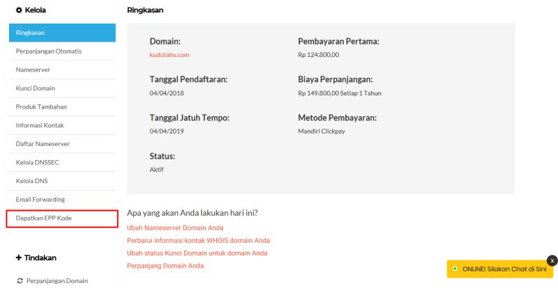Mendapatkan Epp Code Dari Member Area Idwebhost - Premium Dark Art Gallery - Retina