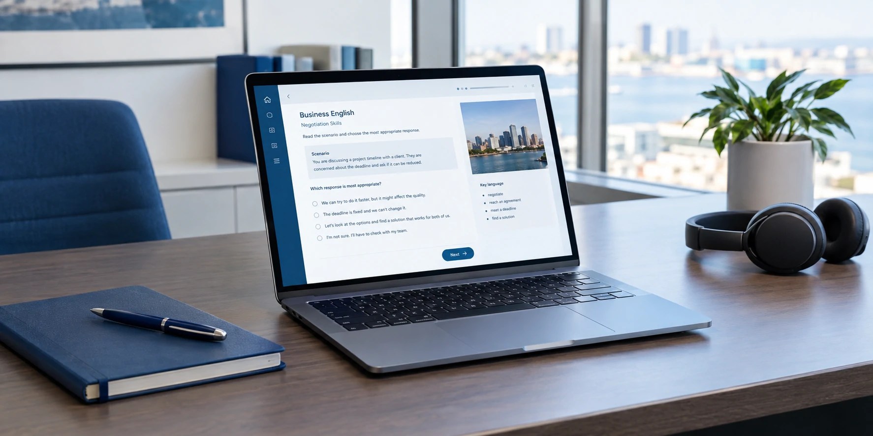 Online English Training: Flexible Learning for Organisations and Professionals