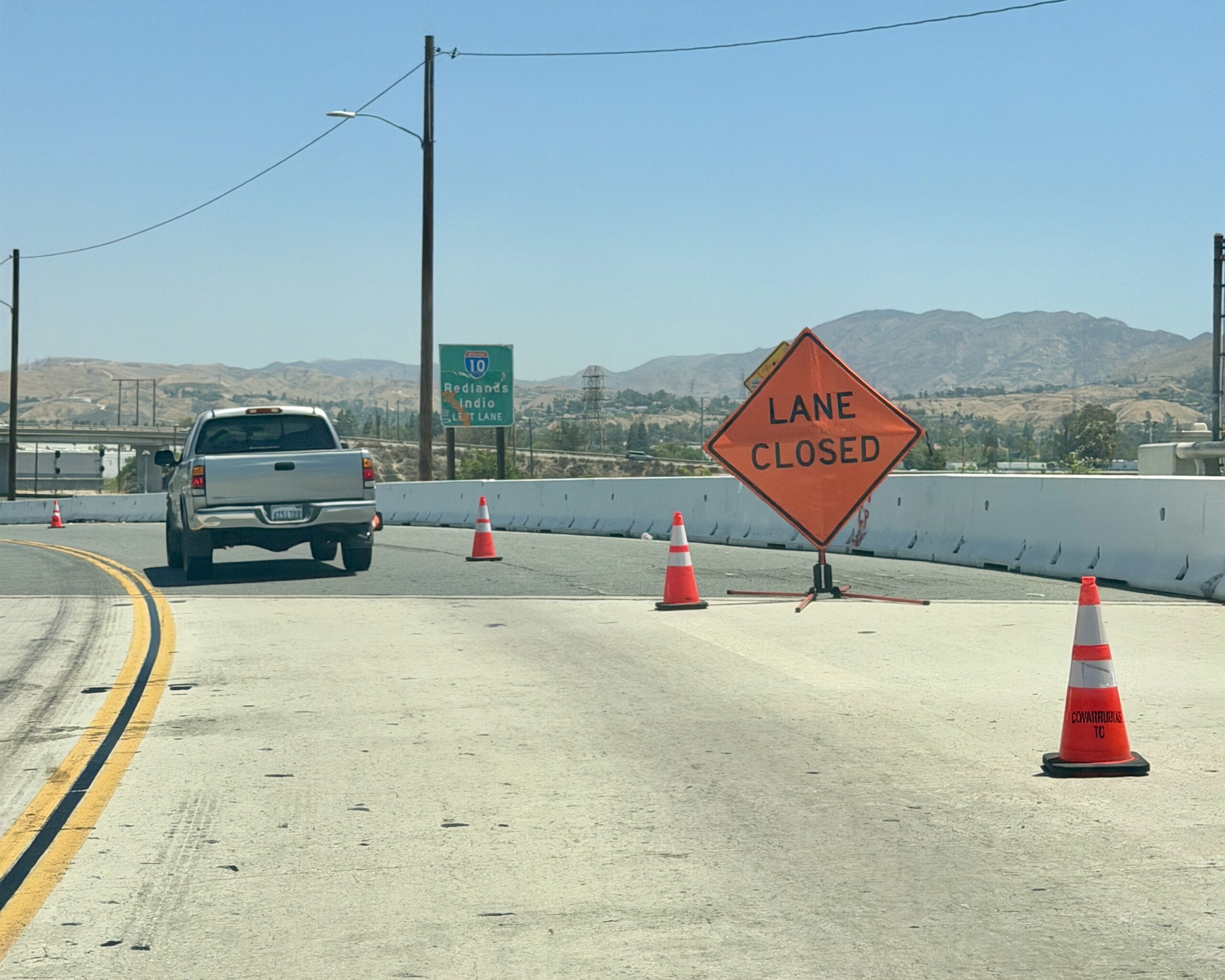 I-10 Ramp Closures, Roadwork to Cause Delays Near Mt. Vernon Avenue in Colton