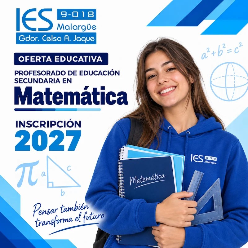 Matemática – Inscripción 2027