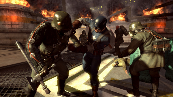 Captain America First Avenger SEGA PS3 Xbox