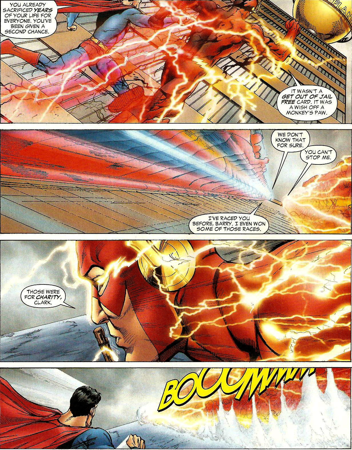 Does anyone have the highlights for the ipl 2009 final. DC Histories: The Superman / Flash Races