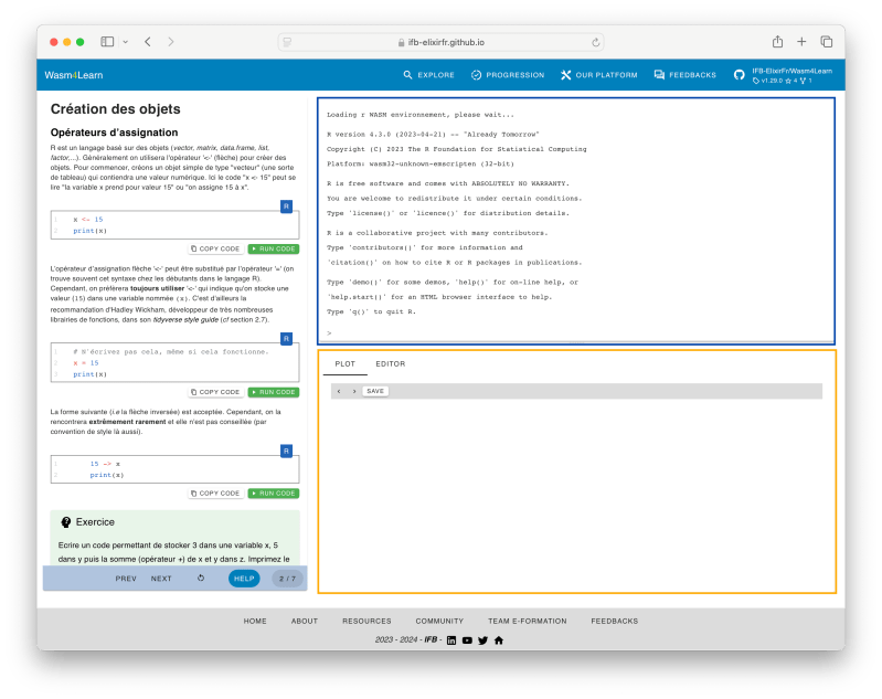 Learn R Wasm4learn Platform Documentation - HD Colorful Designs for Desktop
