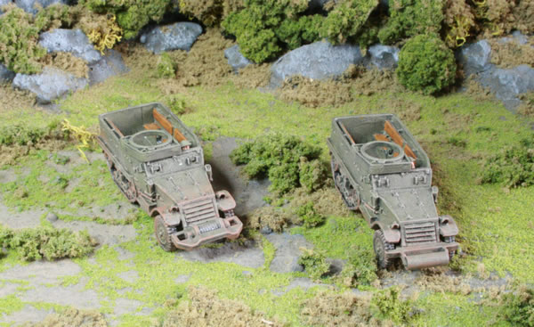 Flames of War M5 Half Tracks