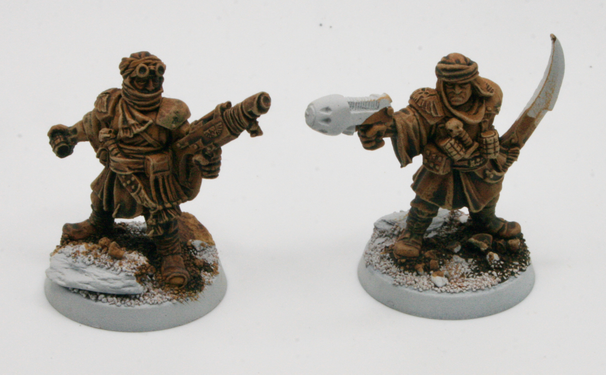 Warhammer 40k Raro: Guardia Imperiale Tallarn Con Arma Speciale, 1995, Games Workshop