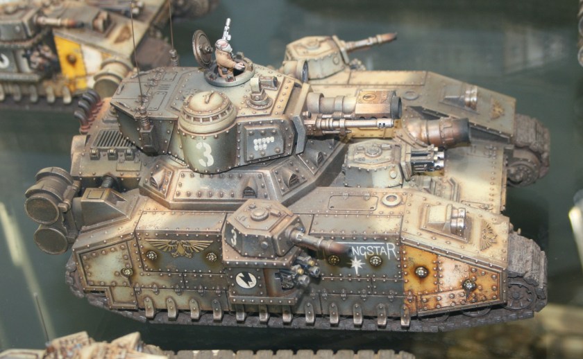 Hellhammer from Damien Pedley’s collection on display at Warhammer World