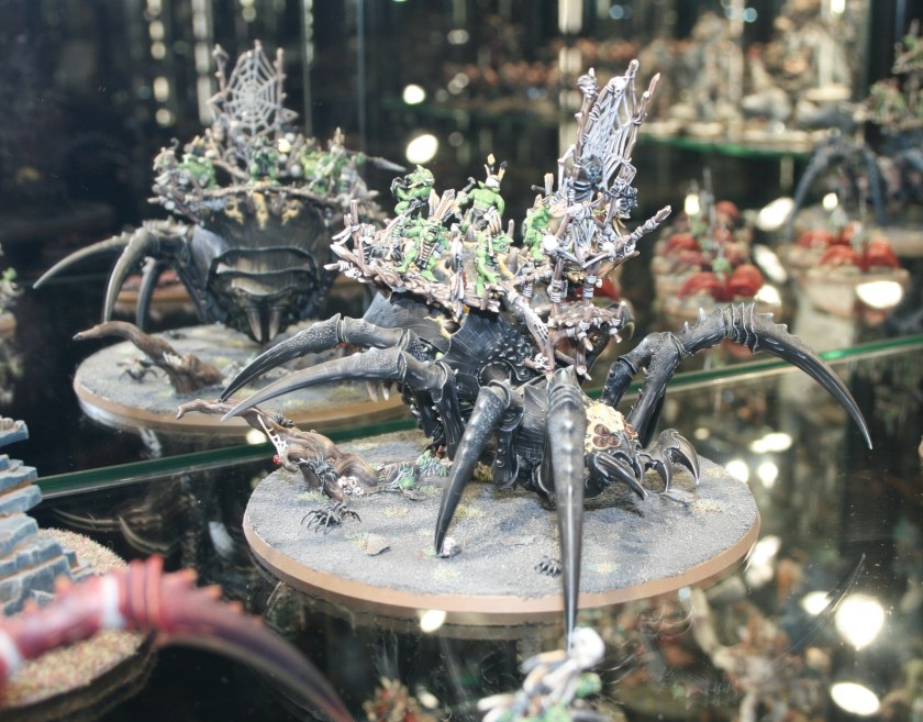 Webspinner Shaman on Arachnarok Spider