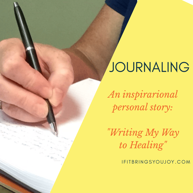 Journaling is a healthy habit that'll help you through good times and bad.