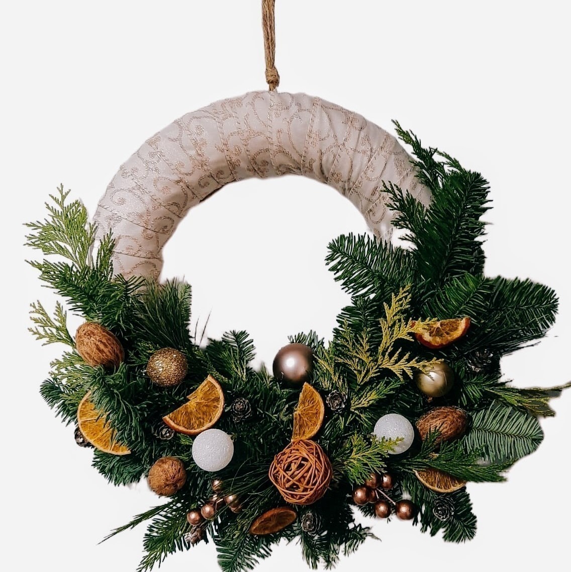 Coronita Craciun Golden