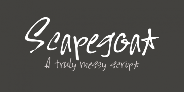 Scapegoat Script Font