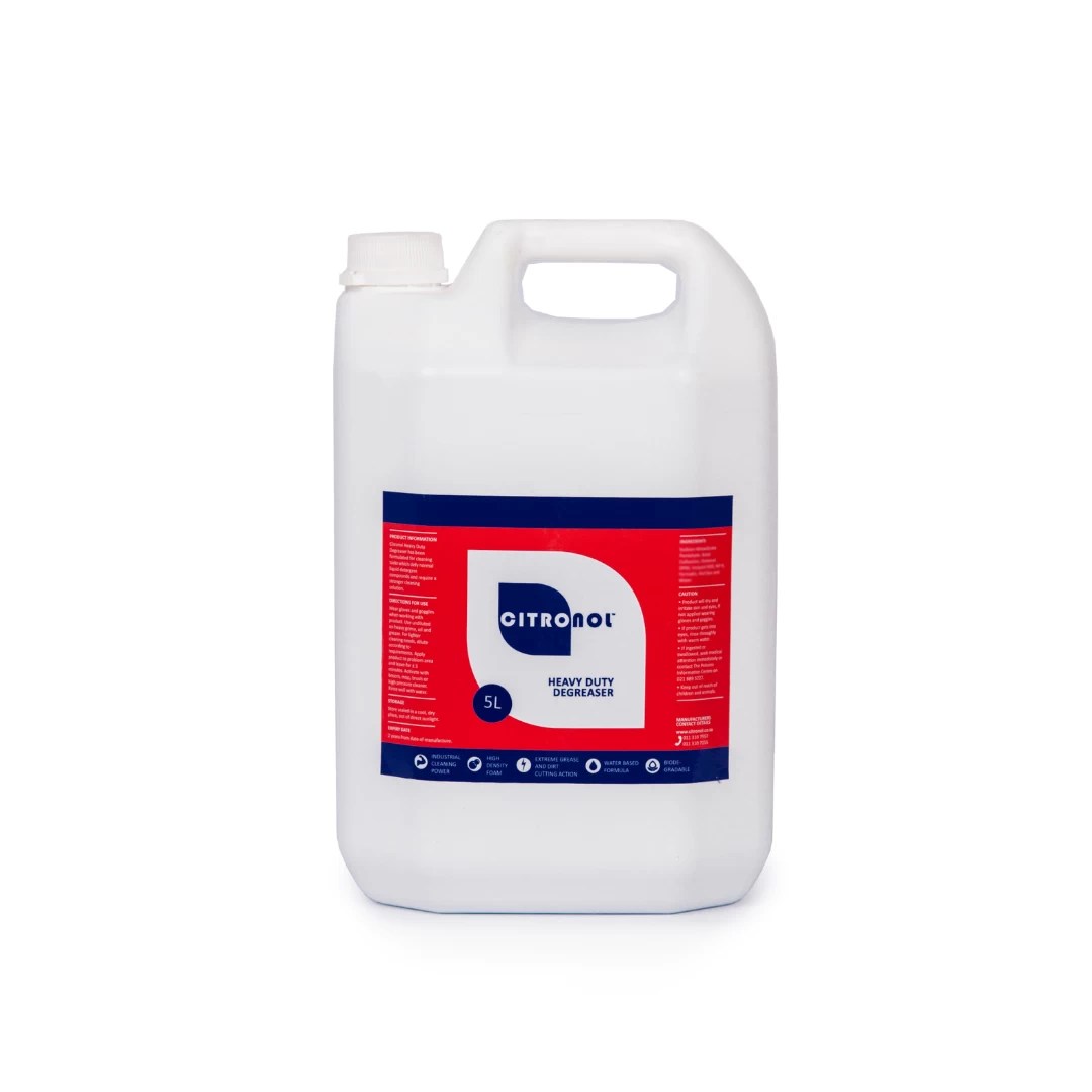 Degreaser, Heavy Duty, Raw, 5Ltr