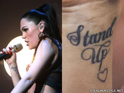 Cantora tatuagem stand up Prof Love In Tattoos July 2010