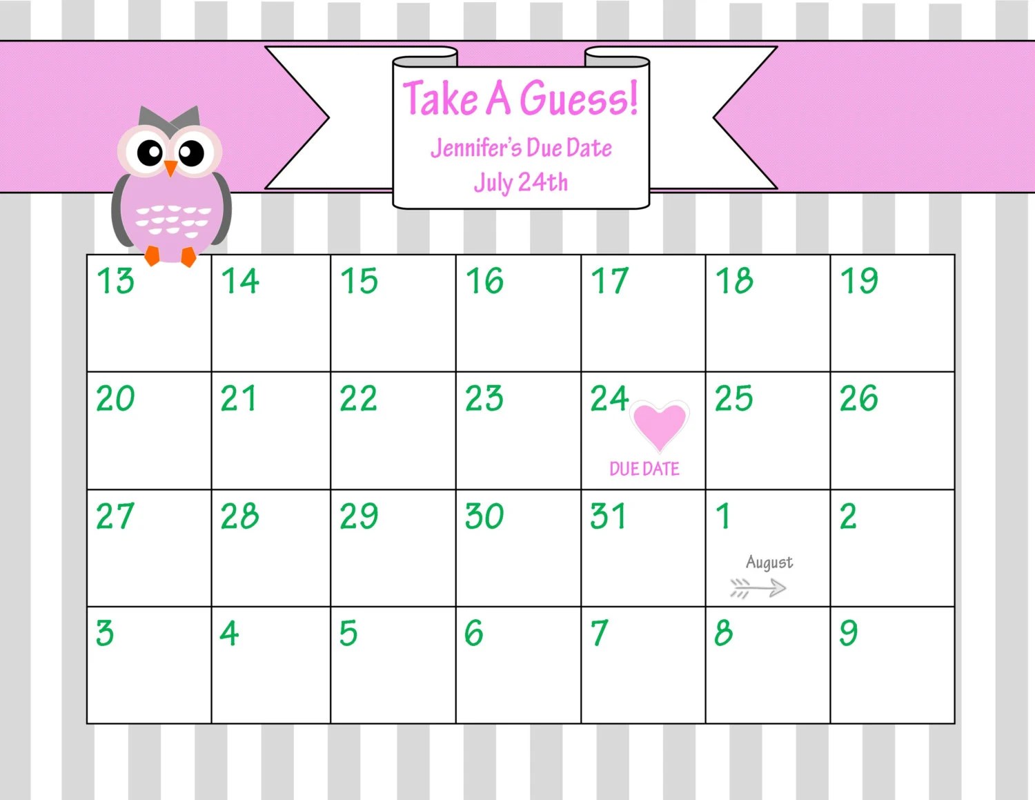 We did not find results for: Baby Gear Galore: Printable Due Date Calendar // Baby ...