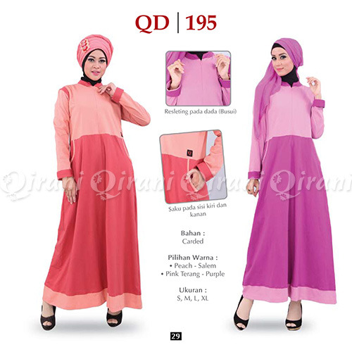 Katalog Gamis Qirani Modelterbaru Qirani Adalah Busana Muslim