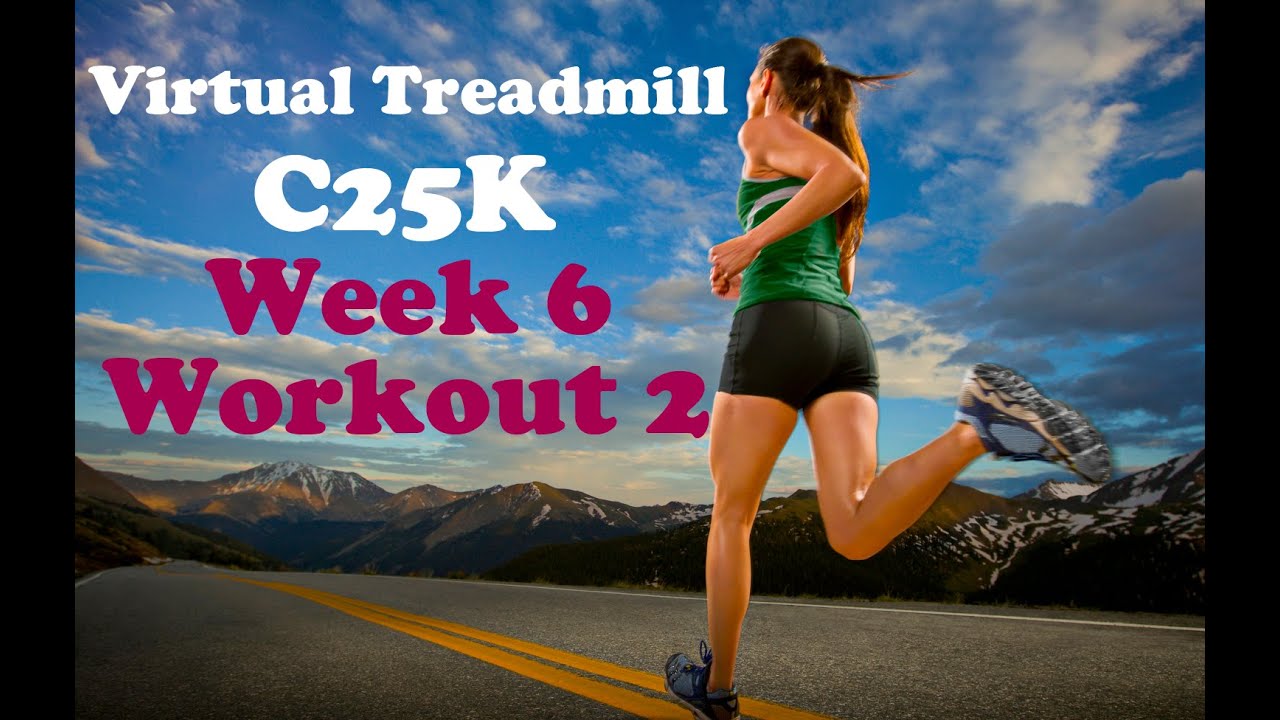 Is it better to use the treadmill indoors or to walk outdoors? Virtual Treadmill C25K Week 6 Workout 2 | Running Fever