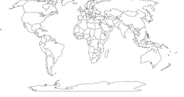 A map legend is a side table or box on a map that shows the meaning of the symbols, shapes, and colors used on the map. Latin America Printable Blank Map South America Brazil Handbooking