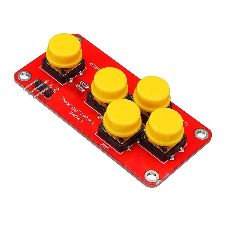 Ad Keyboard Simulate Five Key Module Button Sensor - Incredible 8K Mountain Patterns | Free Download