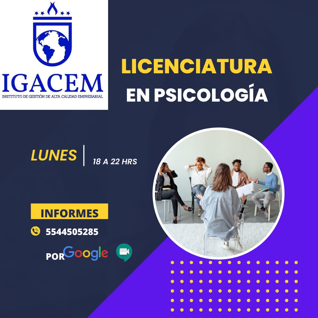 Licenciatura en Psicología IGACEM