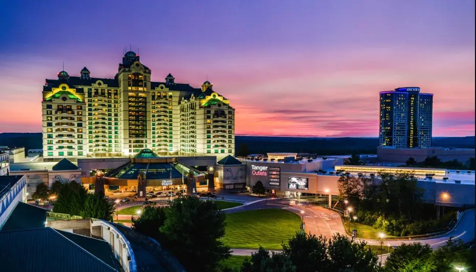 Foxwoods Resort Casino Map Layout Restaurants Gaming Fox.