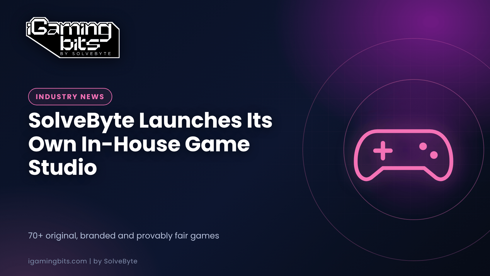 SolveByte launches in-house game studio