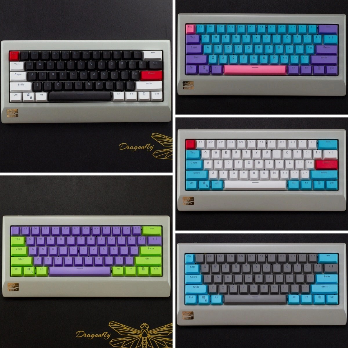 PBT Doubleshot Backlit Keycaps Set EVA