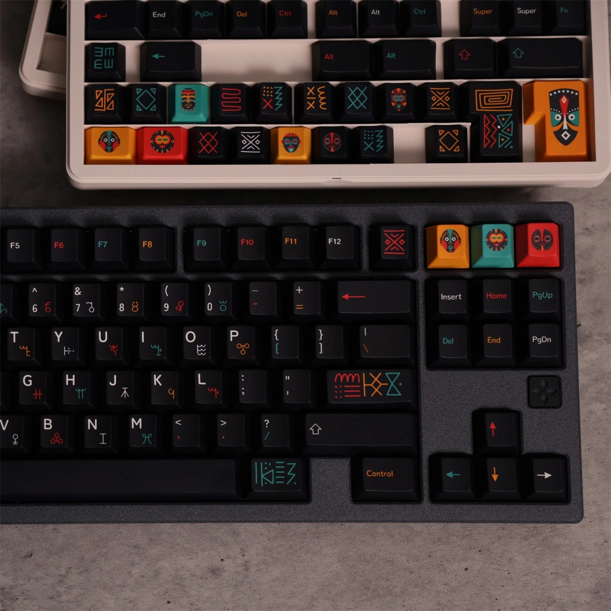 GMK Tribal 104+39 Keys PBT Dye-subbed Keycaps Set