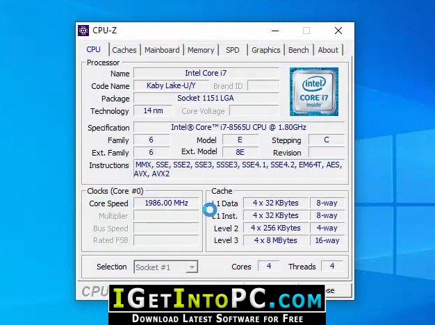 Indonesian (id), inggris · perangkat lunak penerbit: Cpu Z Free Download