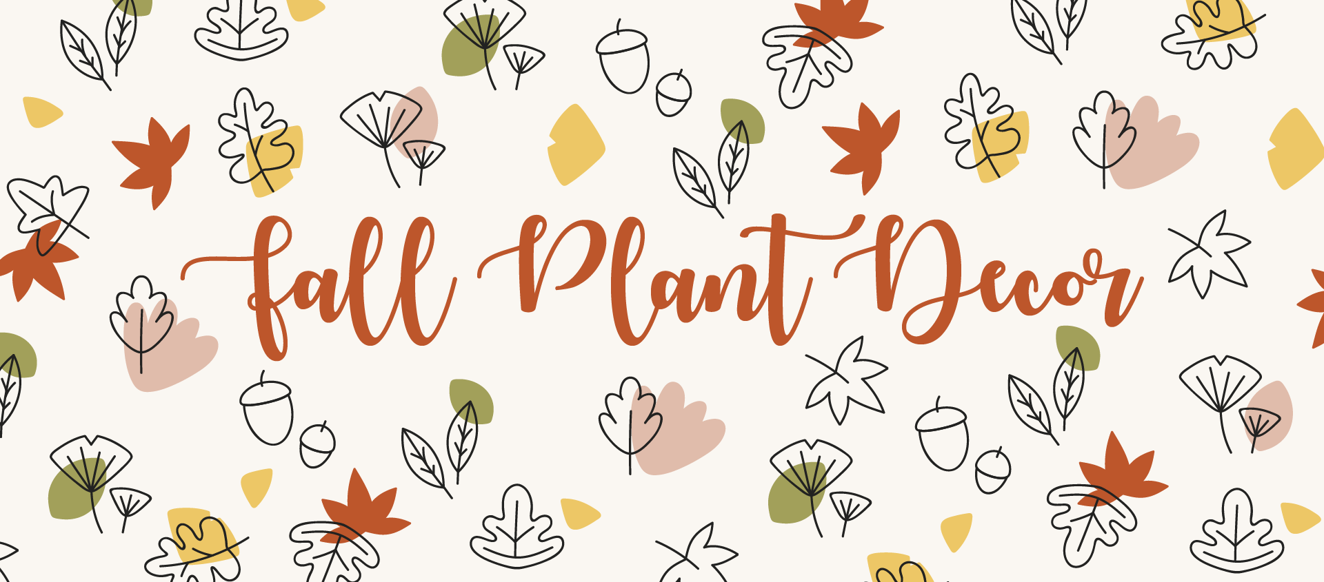 Perfect Fall Houseplant Decor Ideas