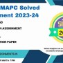 IGNOU MAPC Solved Assignment 2023-24 MA Psychology Download PDF - IGNOU Solved Assignment