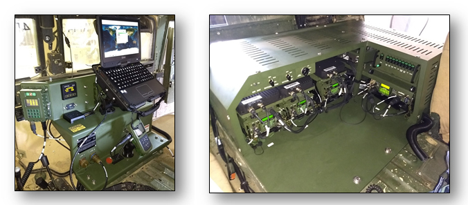 TACP-MCS Block 1 is installed on an M1145 HMMWV