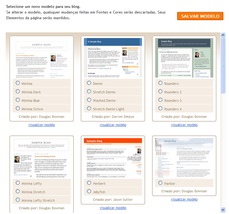 Como mudo a aparência do meu blog? | Cris Martins Artes