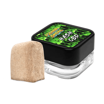 hash dry sift con bote de CBD. hachís CBD barato