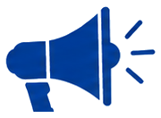 An icon that shows a megaphone