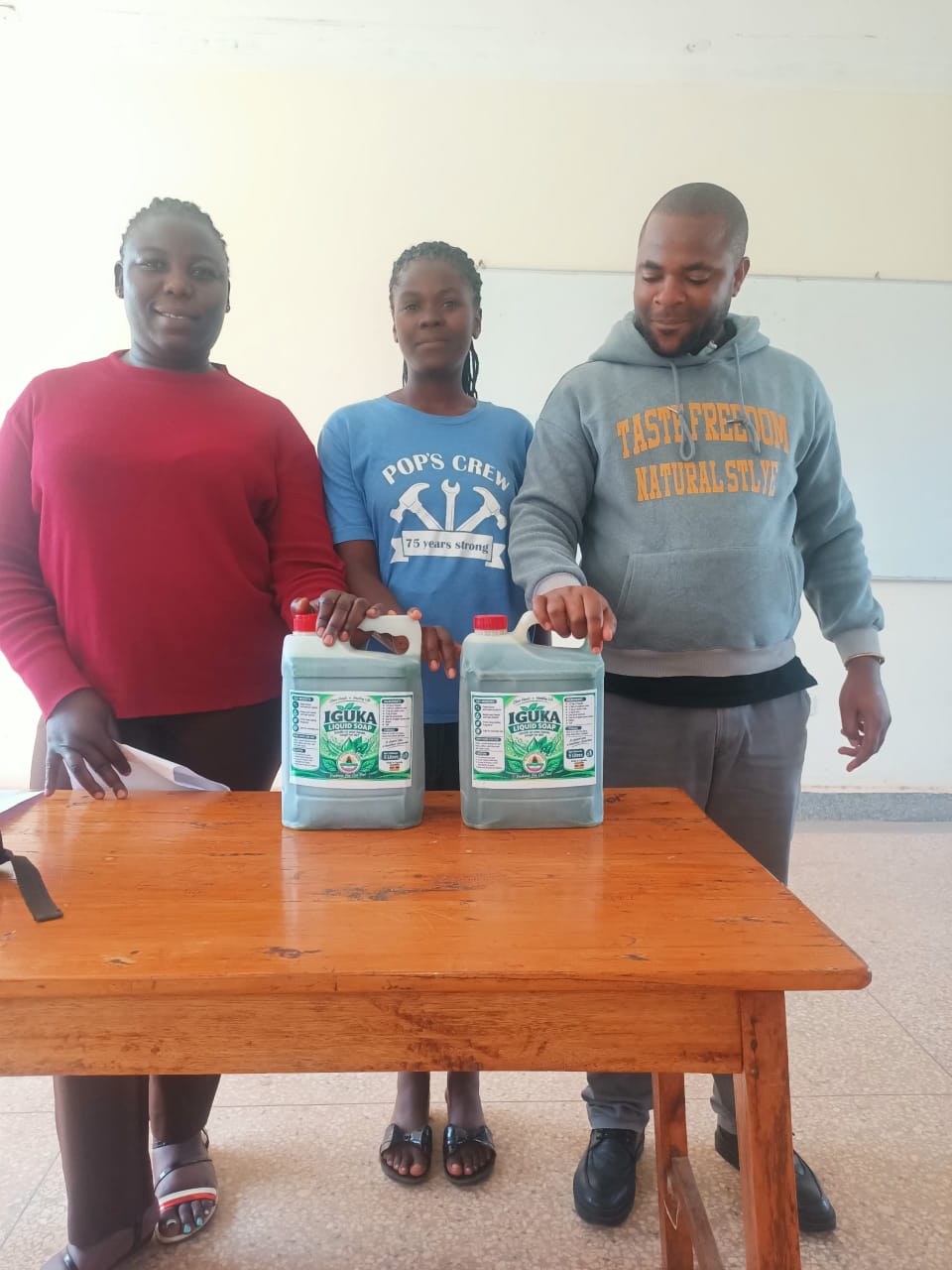 Read more about the article IGUKA Medical Records Students made Liquid Soap through practical learning