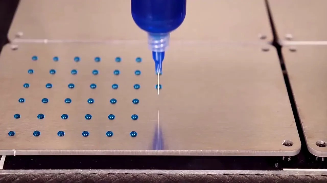 Dosing Robot For Glue Points - Landscape Photo Collection - Desktop Quality