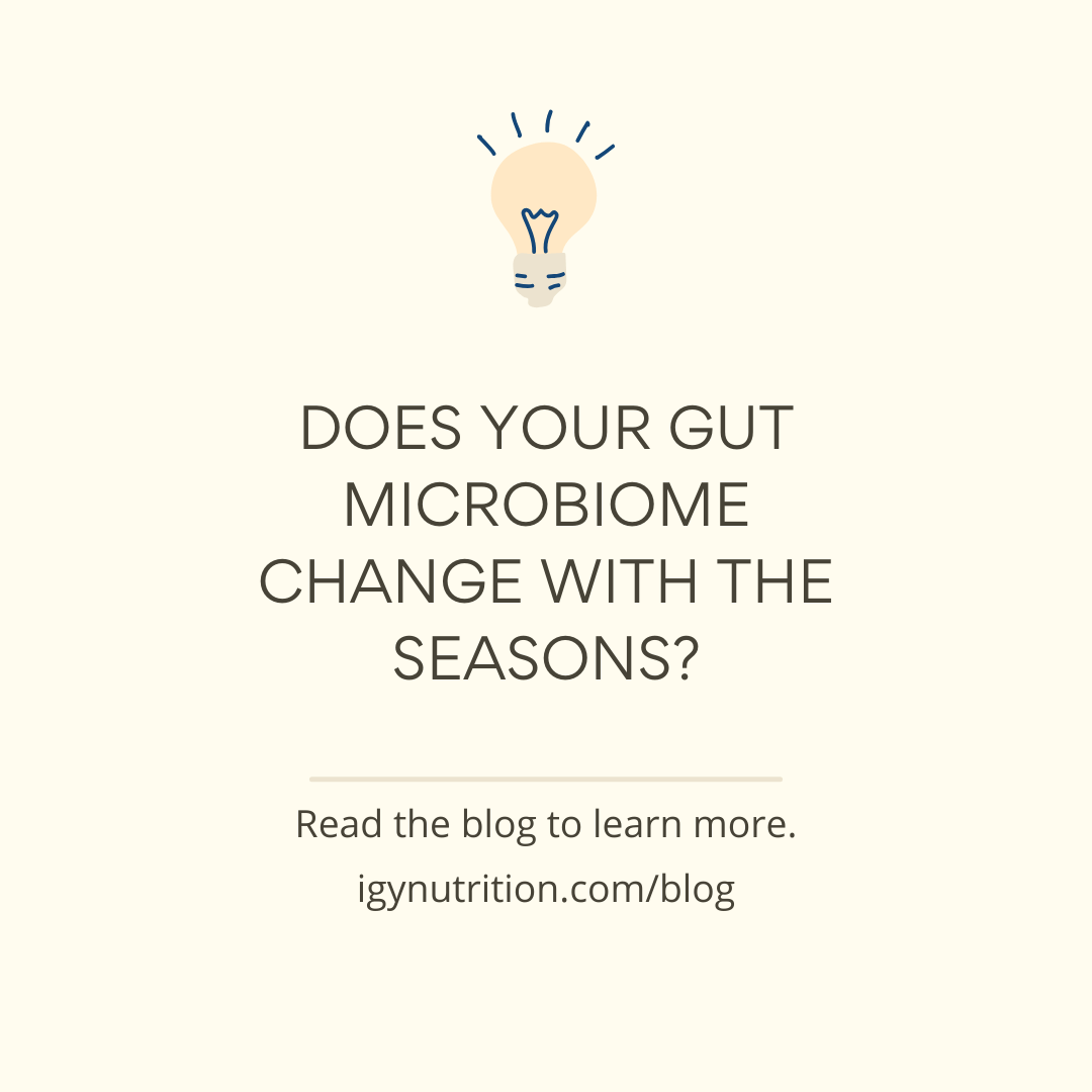 Does your microbiome change with the seasons? – IGY power supply