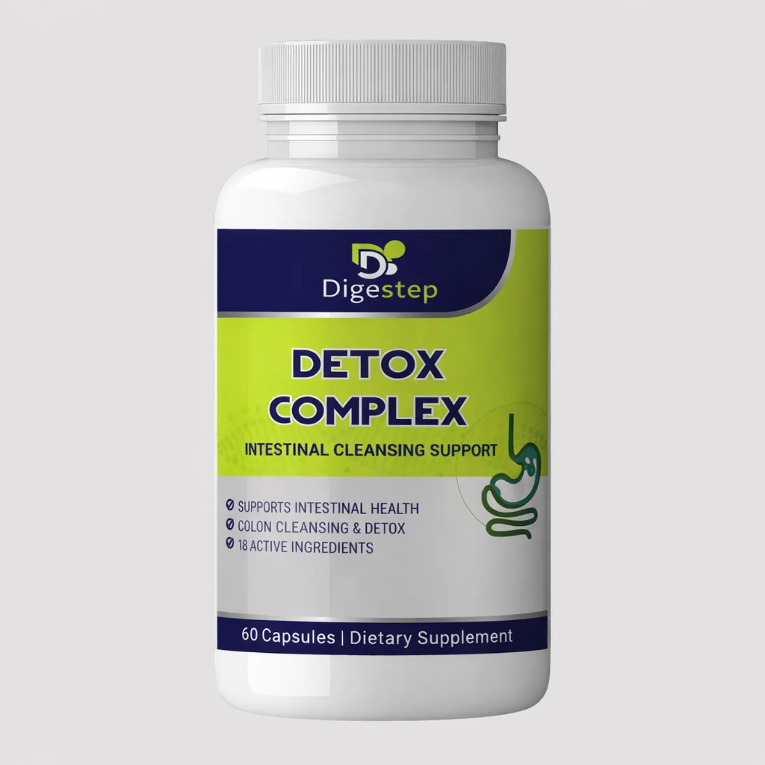 front view bottle renders of detox complex 60 capsules