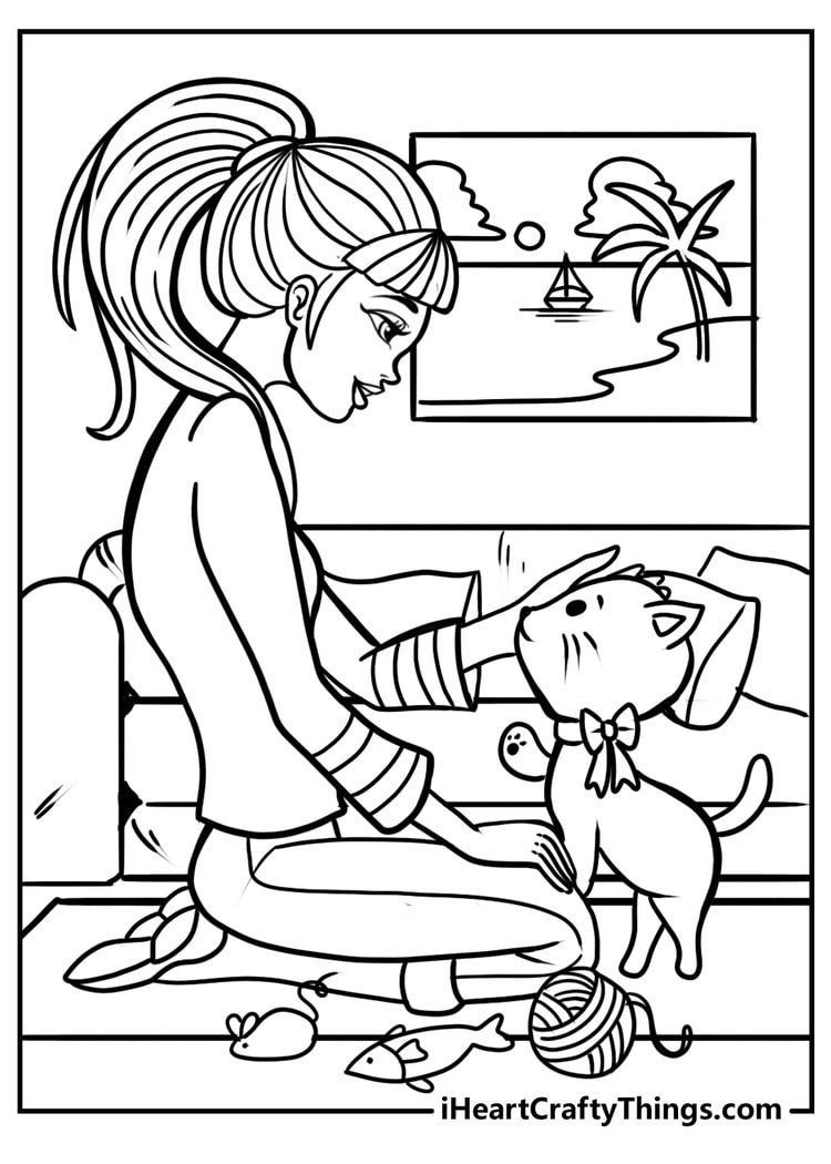 Our printable sheets for coloring in are ideal to brighten your&nbsp;. Barbie Coloring Pages All New And Updated For 2021