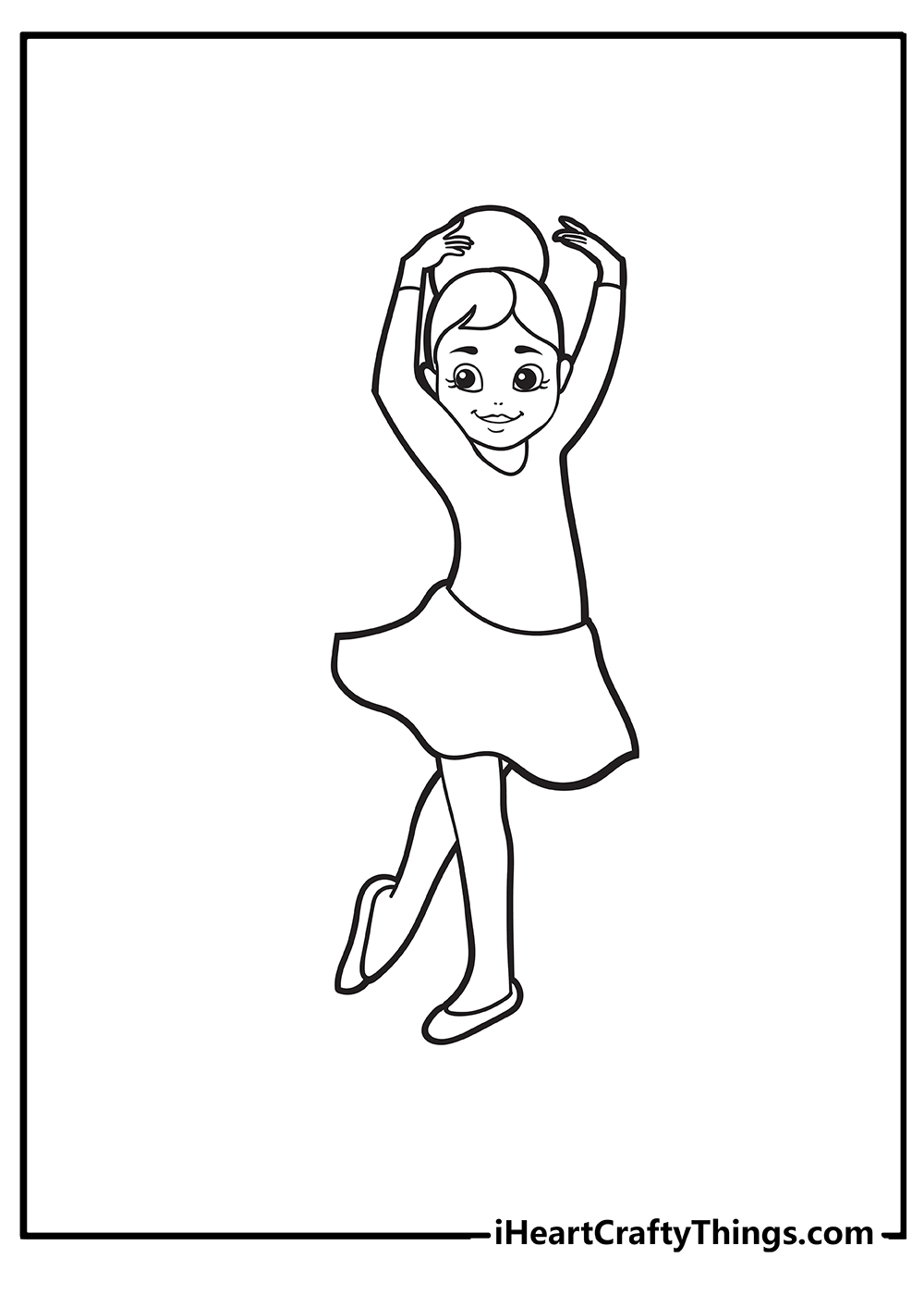 When the online coloring page has loaded, select a color and start clicking on the picture to color it in. Printable Ballerina Coloring Pages Updated 2022