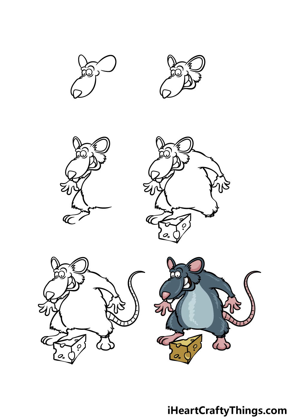 How to draw a rat step 4 animal sketches, animal drawings, art drawings,. Rat Drawing How To Draw A Rat Step By Step