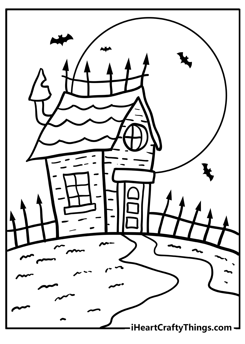 Whether you're looking to buy your first house or moving into your dream home, buying a house always seems to take longer than expected. Printable Haunted House Coloring Pages Updated 2022