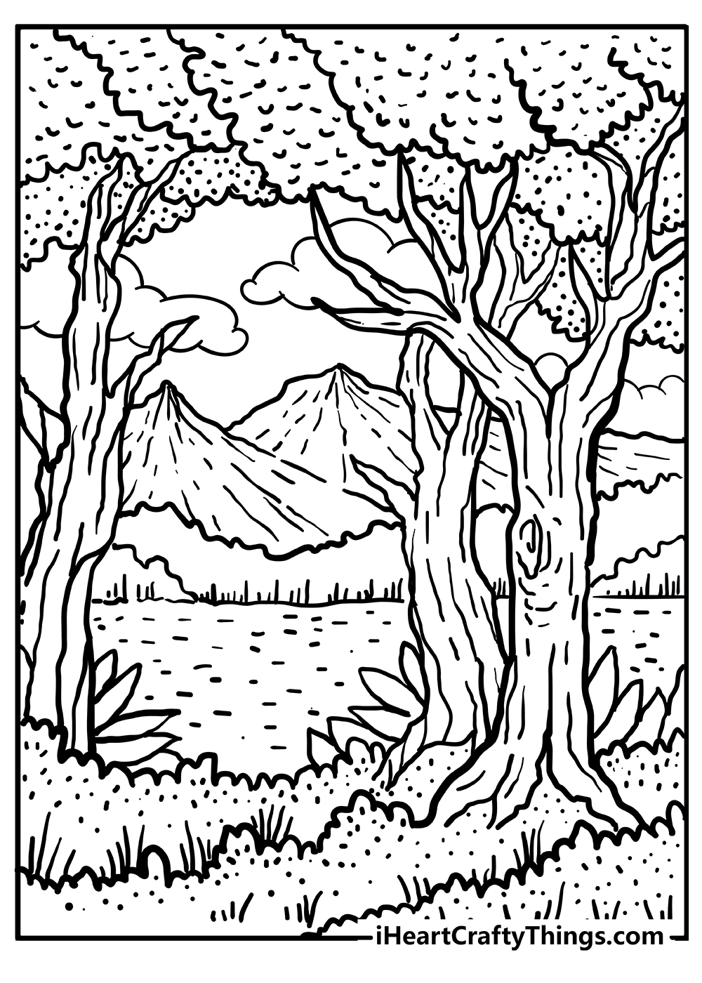Forest coloring pages are a fun way for kids of all ages to develop creativity, focus, motor skills and . Printable Forest Coloring Pages Updated 2022