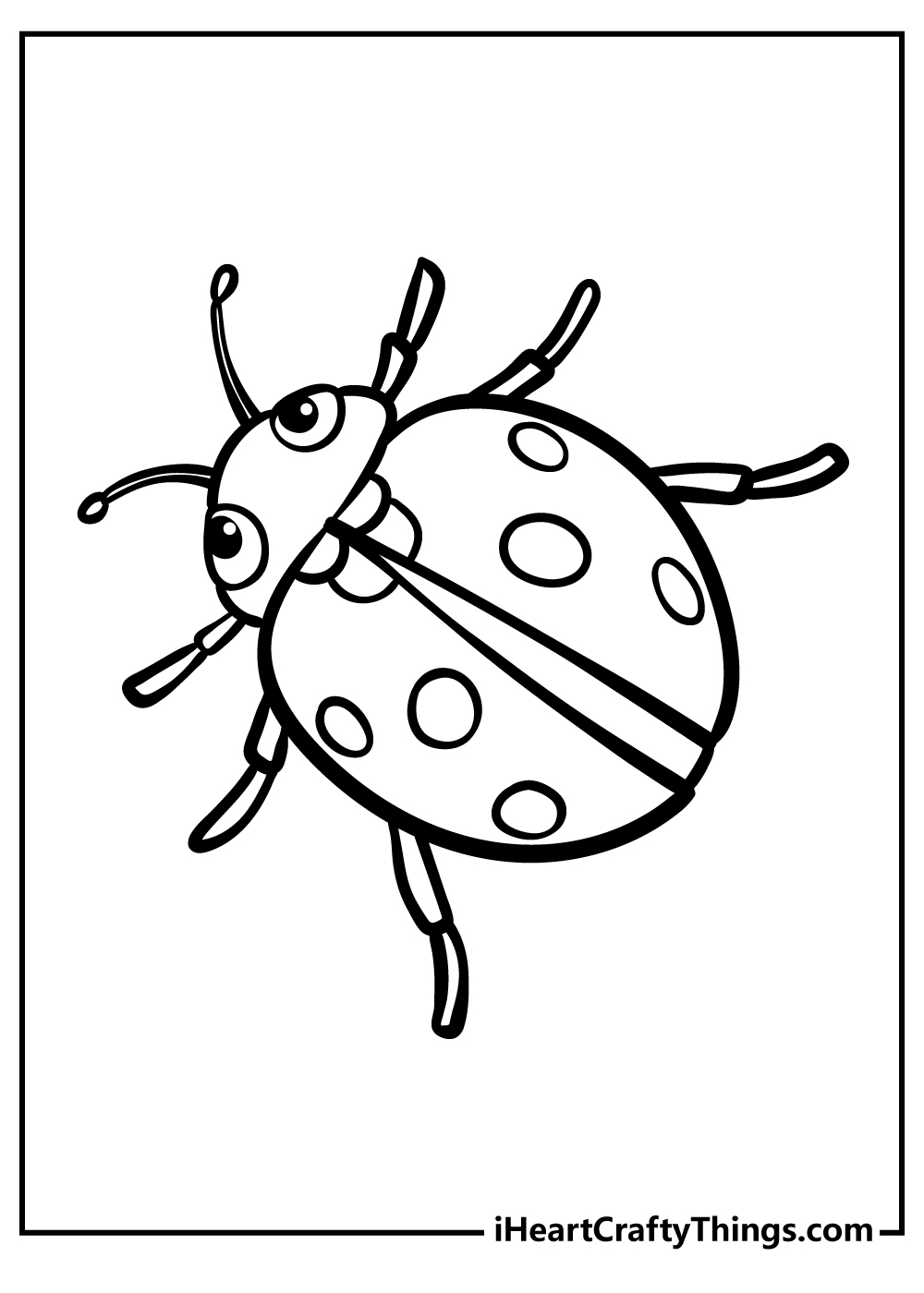 Ladybug coloring pictures