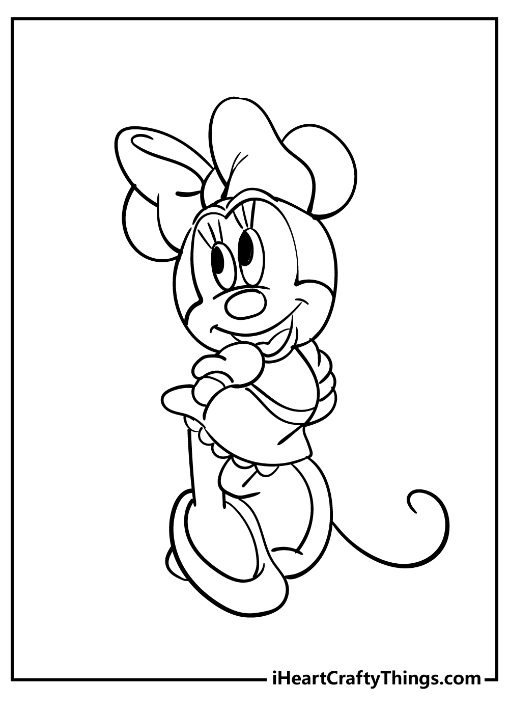 10+ Mickey Minnie Mouse Love Coloring Pages Inspirations