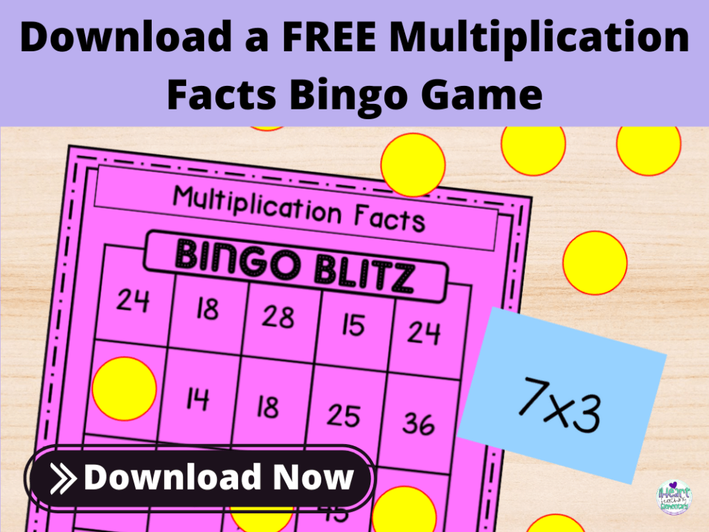 digital and printable multiplication games kids love