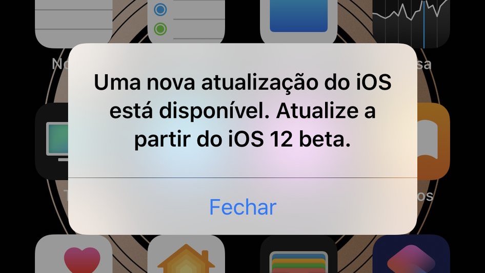 Apple libera iOS 12 beta 12 para corrigir mensagem de atualização ...