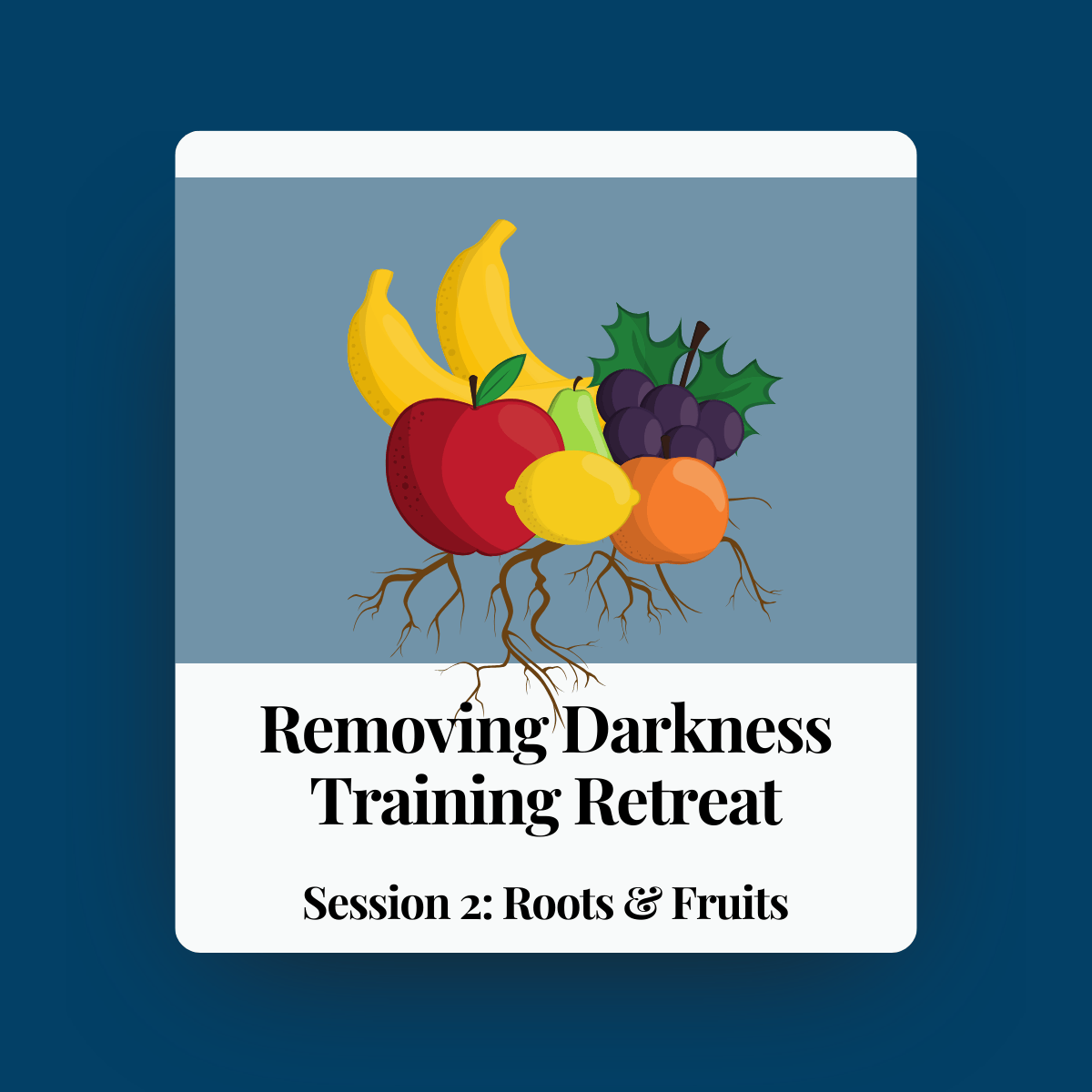 Removing Darkness: Roots & Fruits