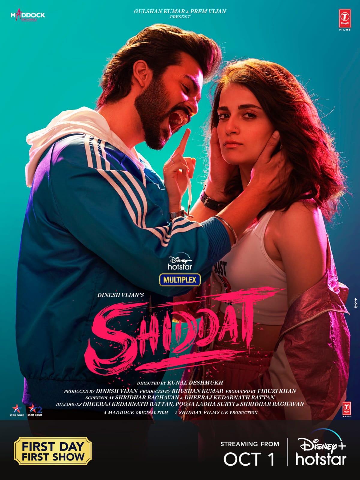 Shiddat (2021) Hindi Full HD