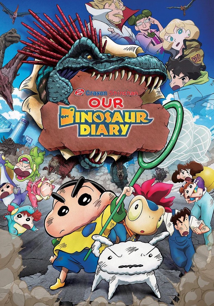 Crayon Shin-chan Ora’s Dinosaur Diary 2024 Hindi ORG Dual Audio ESub